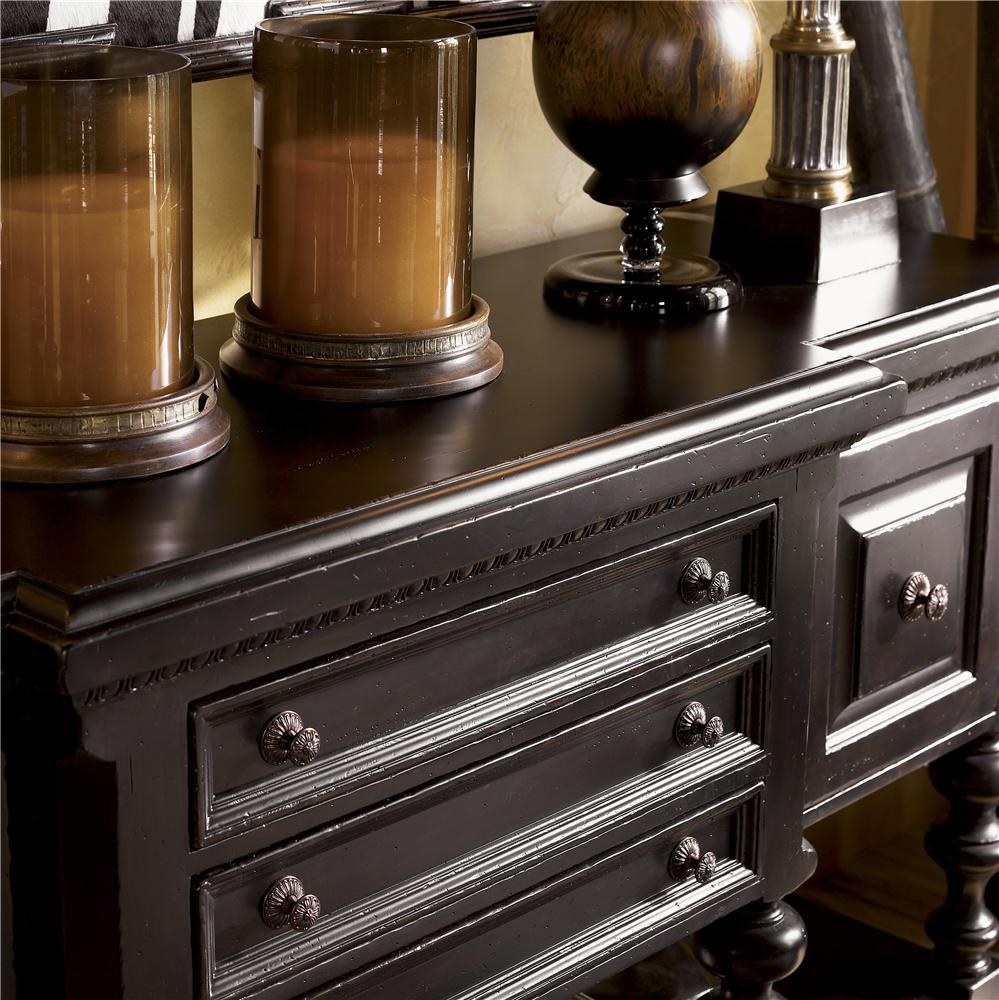 Tommy Bahama Home Kingstown 619869 Regiment Huntboard with Lower Shelf Baer's Furniture